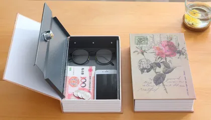 Secret book safe cash book safes