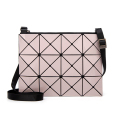 Anpassa geometrisk rhomboidväska med en axel sluttande kors liten fyrkantig väska för damer