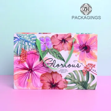Cheap custom paper gift shopping bag printing