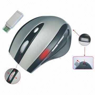 8-button Laser Mouse with Lower power detection function, Can Set the Fourth and Fifth Key