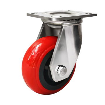 6-inch stainless steel universal wheels