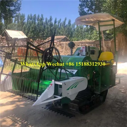 Mini Soybean Combine Harvester for Rice, Wheat, and Grains