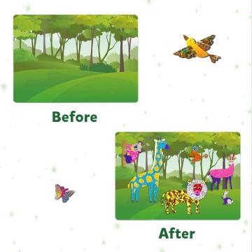 Art Kit Toys: Stimulating Creativity with Animal, Space, and Car Themes for Kids