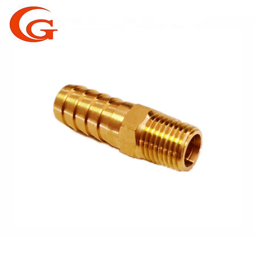 Conector de tubo de combustible de latón duradero y sin plomo