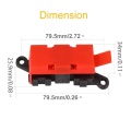 AD191-4 MODULAR FUSE HOLDERS - MIDI INPUT MODULE