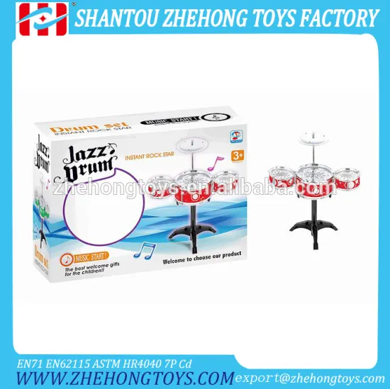 Musical Instrument kids jazz drum set,mini jazz drum set
