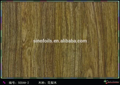 wood grain foil for aluminum doors