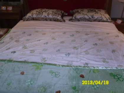 Soft Pure Silk Blanket Breathable Raschel Blanket For Travel / Picnic