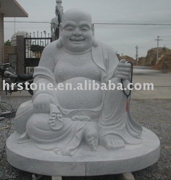 laughing Character carving