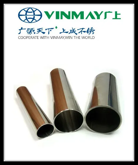 Vinmay Hot selling 201 314 stainless steel pipe