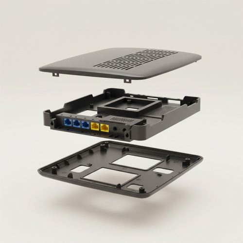 Пластиковые корпуса шлюзов маршрутизаторов