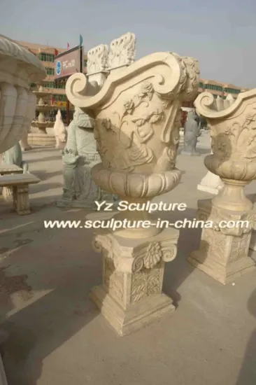 Garden Decoration Stone Flower Pot FPT-162