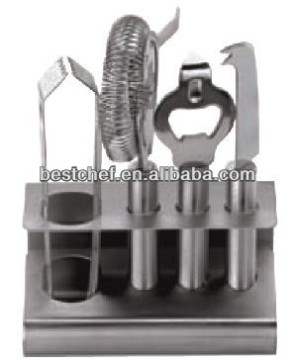 18-10 stainless steel Bar set 4 pieces