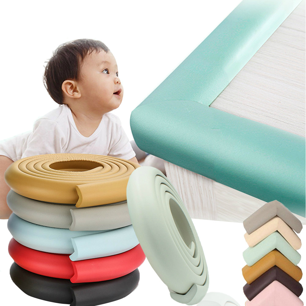 2M Baby Safety Corner Protector Table Desk Edge Guard Strip Children Safe Protection Tape Furniture Corners Angle Protection