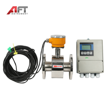 4 Inch Smart Water Flow Meter for Mixed Acid Liquids with PFA Liner
