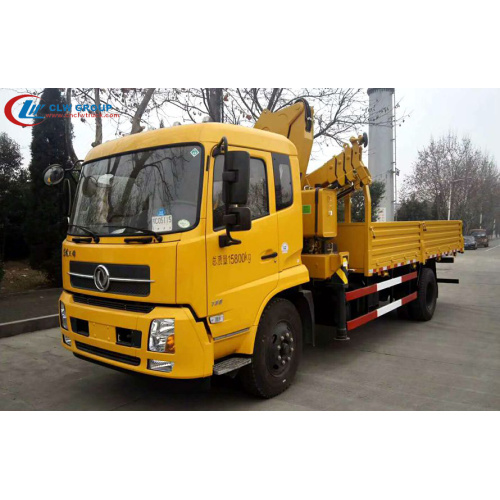 Dongfeng 5 toneladas de camiones grúa de elevación superior articulados