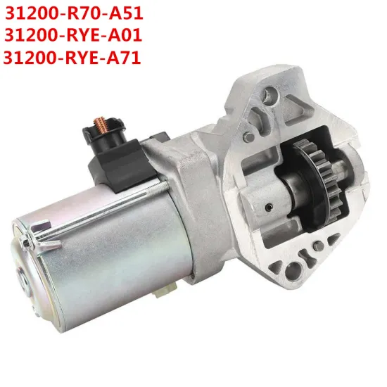 Starter Motor Assembly for Honda Accord 3.5L & Acura RL TL ZDX MDX
