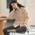 588/5000 Autumn winter new thick and plush pajamas