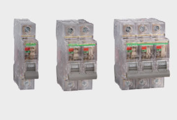 1p 2p 3p Waterproof Mini Circuit Breaker For Home / Industrial With Icn 6000a