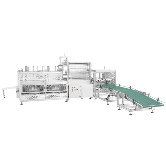 Automatic high speed lunch box food container multifunction Biodegradable bowl packing machine