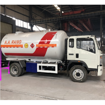 5000L SINOTRUK LPG Gas Tank Vehicles