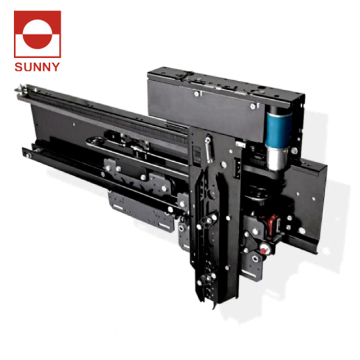 Wittur ECO DC Motor Car Door with Two Panels and Telescopic Side Opening