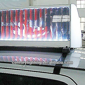 6 images taxi top light box