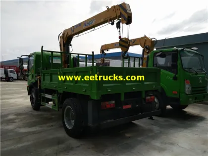 2ton Dayun Truck mounted Cranes