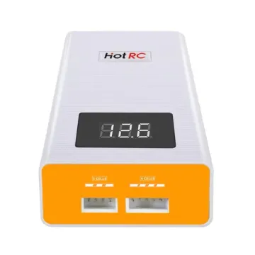 HOTRC A400 Digital 3S 4S 3000mah 11.1V Lipo Battery Balance Charger with LED Screen Fast Charge Discharger For RC Quadcopter