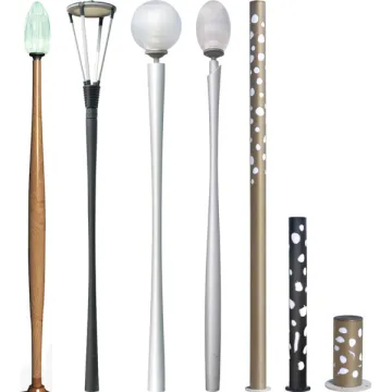Aluminum High End Yard Light Pole Outdoor