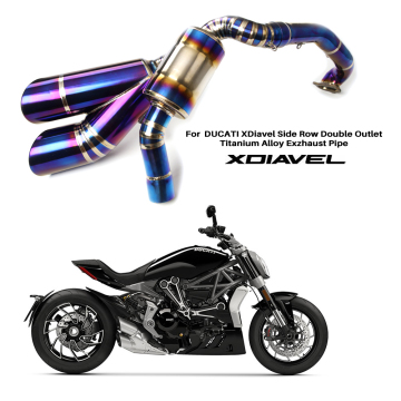 Système d'échappement en alliage en titane pour Ducati Xdivev 2023