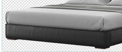 Genuine leather sofa bed