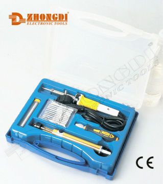 High quality 5pcs(precision screw drivers set,desoldering pump,etc) soldering tool kits of Ningbo ZD