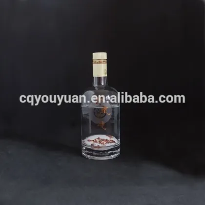 China fancy black japanese sake bottles wholesale