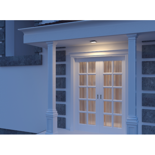 Jardin LED IP65 mur / plafond extérieur