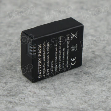 1050mAh Li-ion Camera Battery For Gopro Hero 3 AHDBT-301 AHDBT-201
