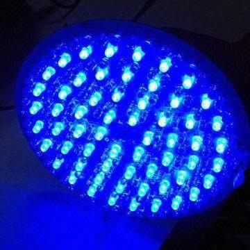 24V डीसी/576mA 15W एलईडी बोर्ड दीपक, उपायों के Ø200x1.6mm