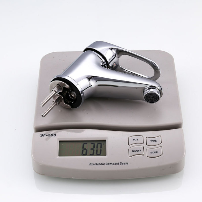 Sleek 40mm Electroplated Faucet for Single Mounting