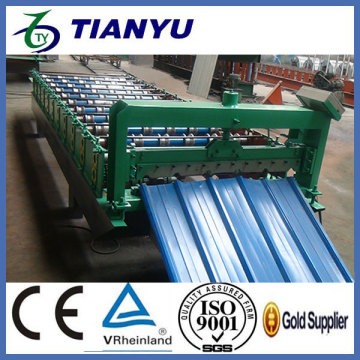 Aluminum roofing arch roofing sheet profile rolling machine