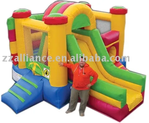 Inflatable bouncer combo