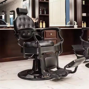 Modern Black Used Barber Chairs: Ideal Haircutting Equipment for Your Barbershop