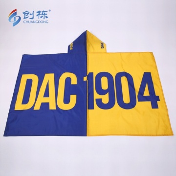 High Quality 100% Polyester Body Banner Cape Flags
