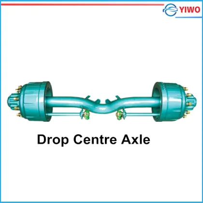 Truck drop centre axles
