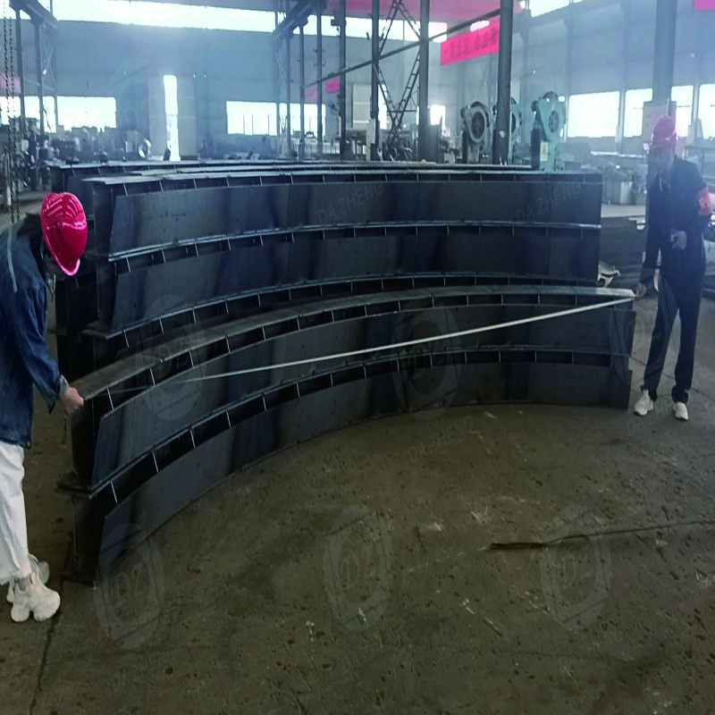 Steel silo production