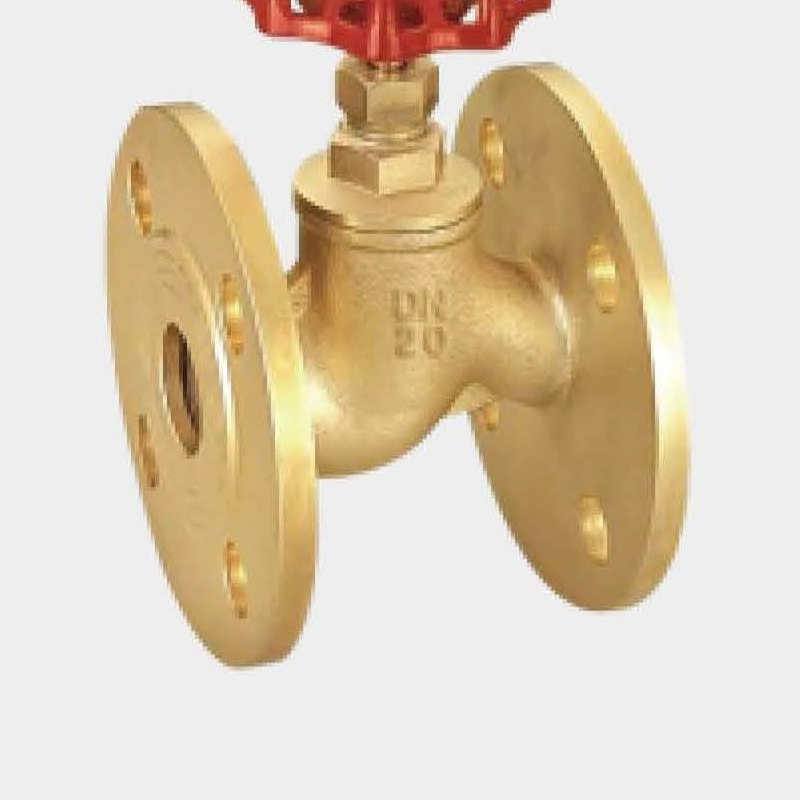 brass flange globe valve