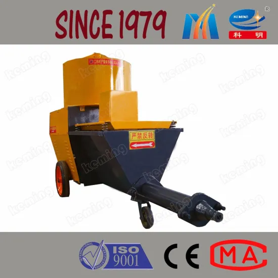 Cement Sand Mixing and Pumping Mortar Spray Plastering Machine with Mixer