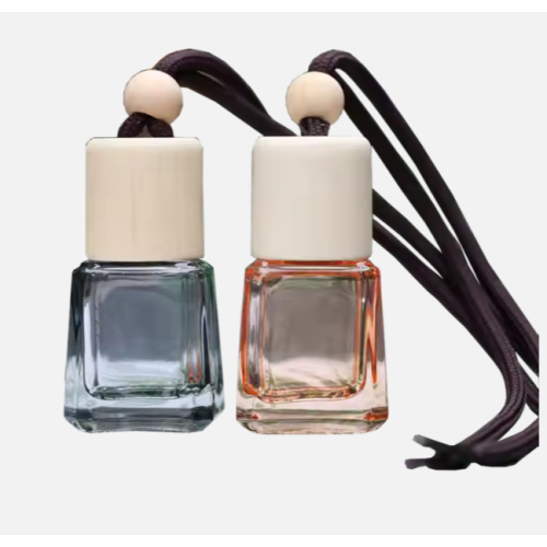 Botella de perfume de automóvil colgante para aroma premium