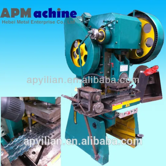 APM concertina razor barbed wire machine