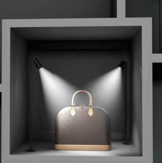 Adjustable 1W LED Track Spotlight with 2700K-5000K CCT for Jewelry Store Showroom Lighting