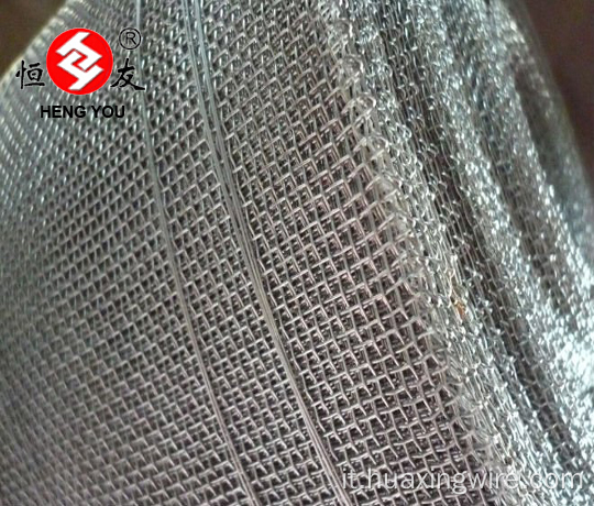 Mesh trama zincata calda